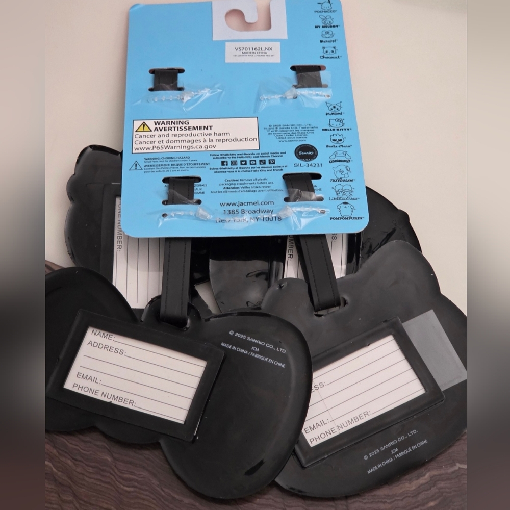 Hello Kitty and Friends Bag Tags - Picture 2 of 2